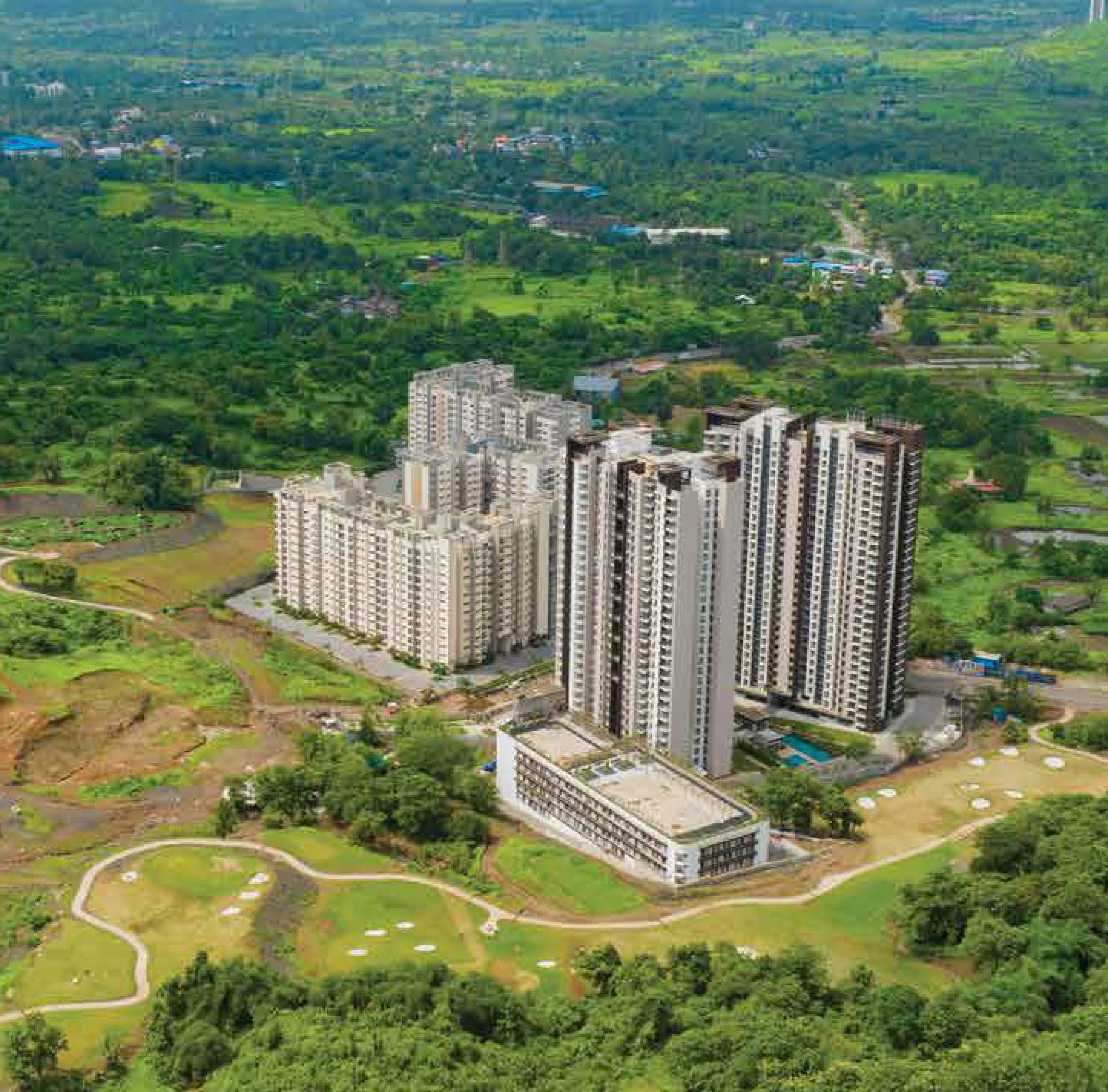 An artistic impression of life at Godrej City Panvel